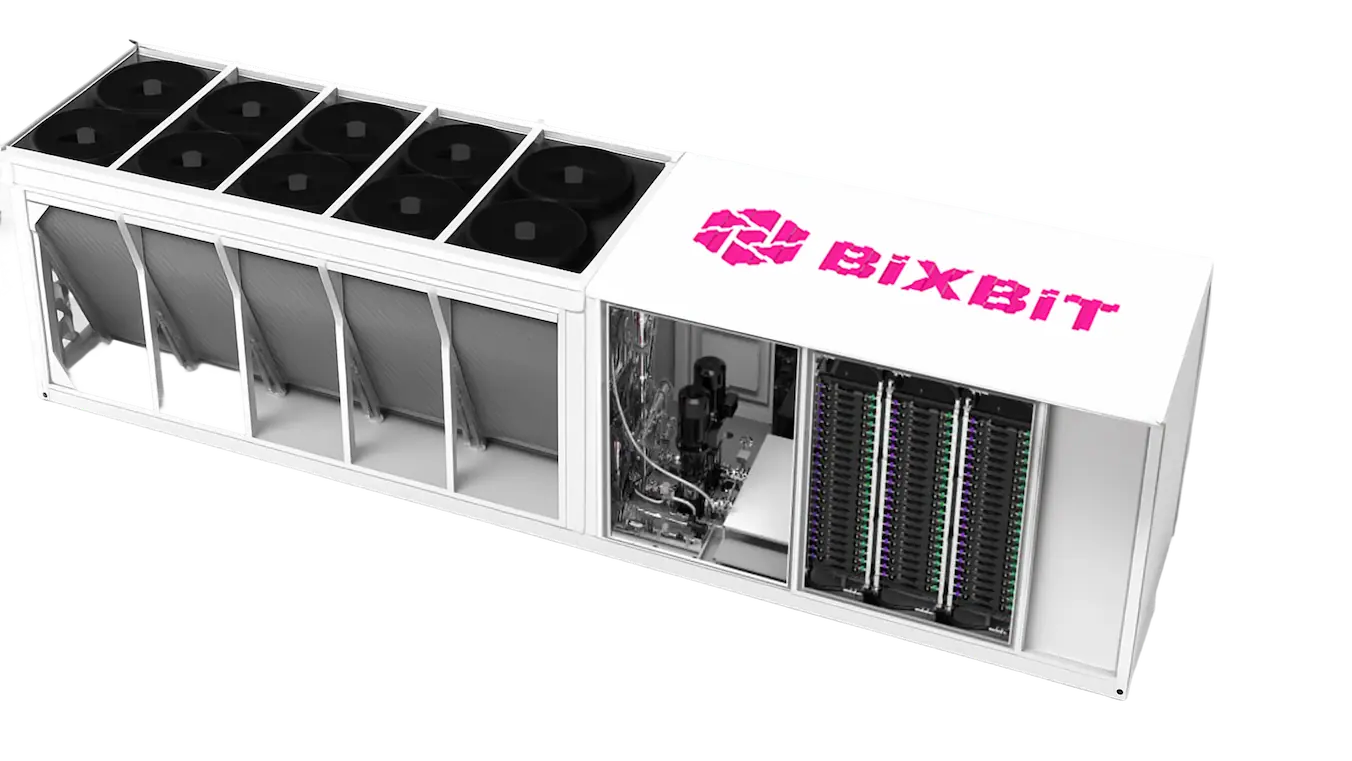 Гидроохлаждаемый контейнер BiXBiT WHC-1.2-2U