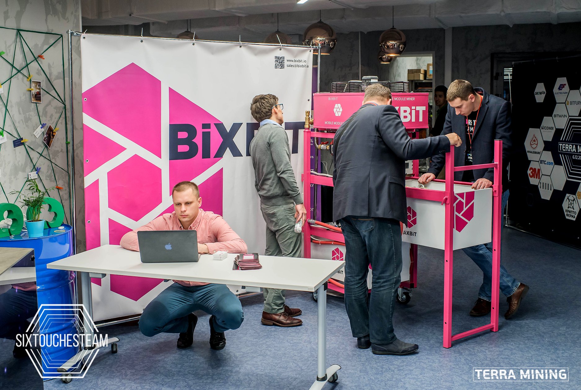 BiXBiT attended at TerraMining Moscow and presented their product